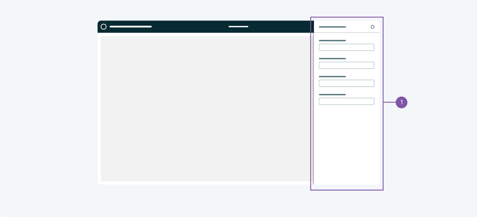 settings as drawer