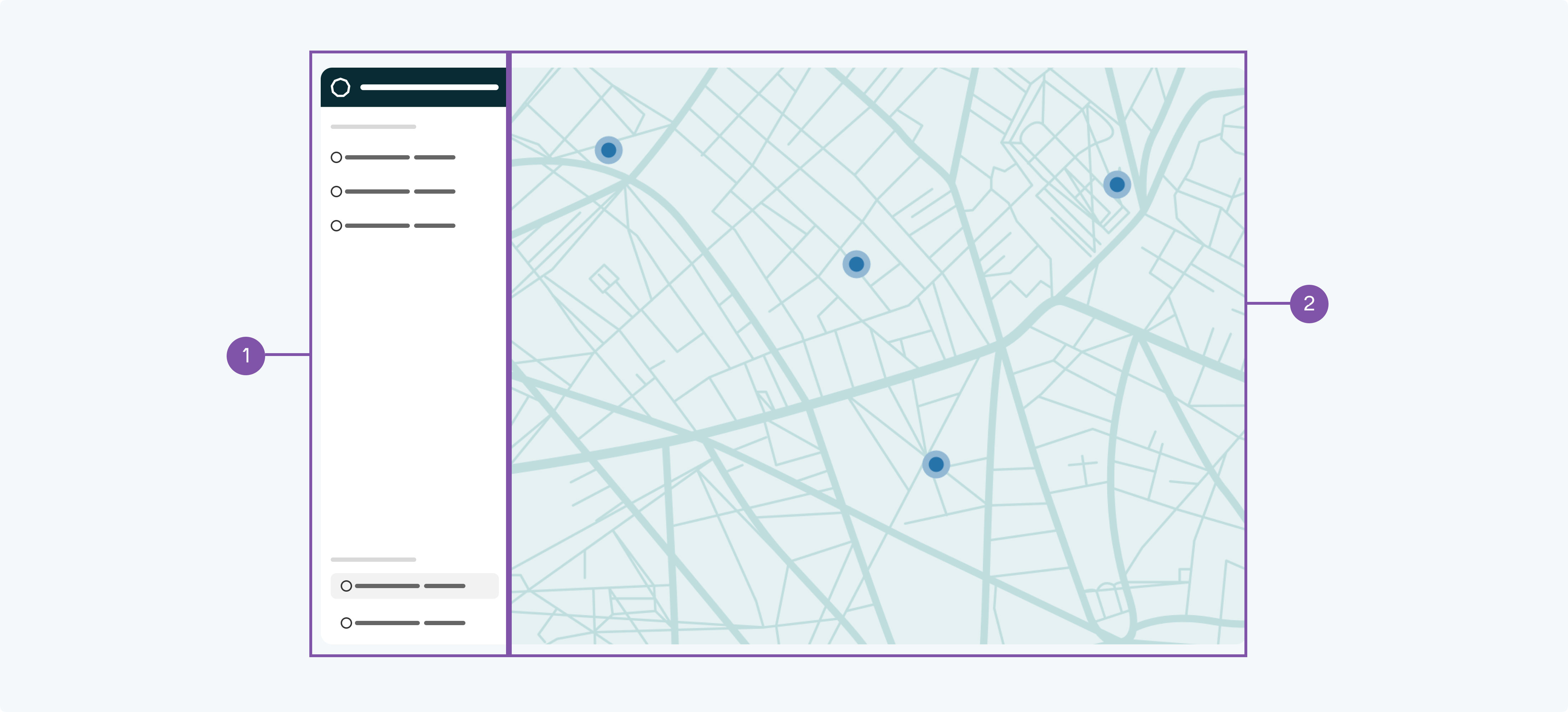 Layout with a sidebar